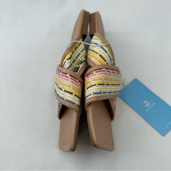 Cupshe Hidden Gem Woven Strap Slide Sandals 8 - Picture 4 of 9